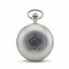 Classic Silver Crest Hunter Pocket Watch product image