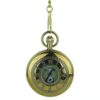 Plantagenet Gold-Tone Two-Sided Pocket Watch AU image 3