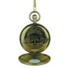 Plantagenet Gold-Tone Two-Sided Pocket Watch AU image 2
