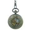 Audubon Gold-Tone Two-Sided Pocket Watch AU image 4