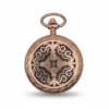 Classic Rose Gold & Black Pocket Watch AU image 1