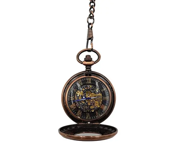 Bronze Steampunk Pocket Watch | FOB & Co