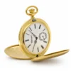 18ct. Solid Gold 51mm Mechanical Skeleton Swiss Movement Plain Pocket Watch image 2