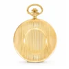 18ct. Solid Gold 51mm Mechanical Skeleton Swiss Movement Pocket Watch image 2
