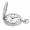 Gents 41mm Rhodium Plated Swiss Quartz Pocket Watch image 2