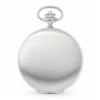Gents 44mm Sterling Silver Swiss Quartz Pocket Watch image 1