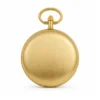 Gents 48mm Brushed Gold Plated Swiss Quartz Pocket Watch image 1