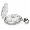 Gents 48mm Gold Plated Opera Enamel Swiss Quartz Pocket Watch image 3