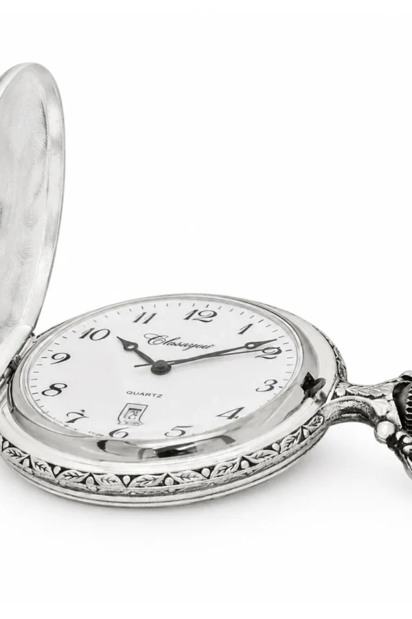 Gents 48mm Gold Plated Opera Enamel Swiss Quartz Pocket Watch image 3 Gents 48mm Gold Plated Opera Enamel Swiss Quartz Pocket Watch image 3