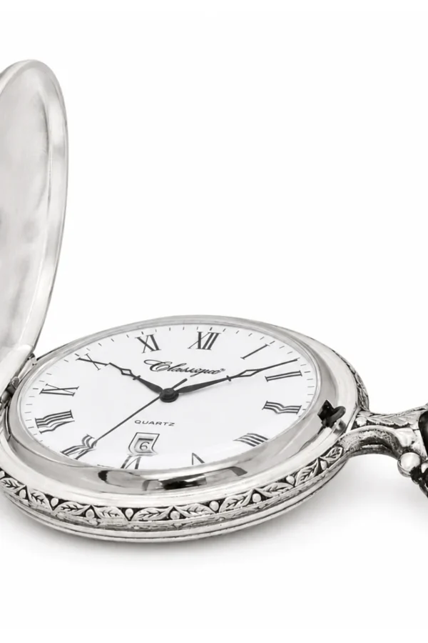 Gents 48mm Gold Plated Opera Enamel Swiss Quartz Pocket Watch image 4 Gents 48mm Gold Plated Opera Enamel Swiss Quartz Pocket Watch image 4