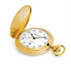Gents 48mm Gold Plated Stainless Steel Swiss Quartz Pocket Watch image 2