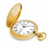 Gents 48mm Gold Plated Stainless Steel Swiss Quartz Pocket Watch image 3