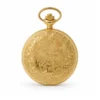 Gents 48mm Gold Plated Swiss Quartz Pocket Watch image 1