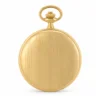 Gents 48mm Gold Plated Swiss Quartz Pocket Watch image 2