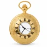 Gents 48mm Gold Plated Swiss Quartz Pocket Watch image 1