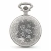 Gents 48mm Rhodium Plated Swiss Quartz Pocket Watch image 1