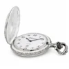 Gents 48mm Rhodium Plated Swiss Quartz Pocket Watch image 3