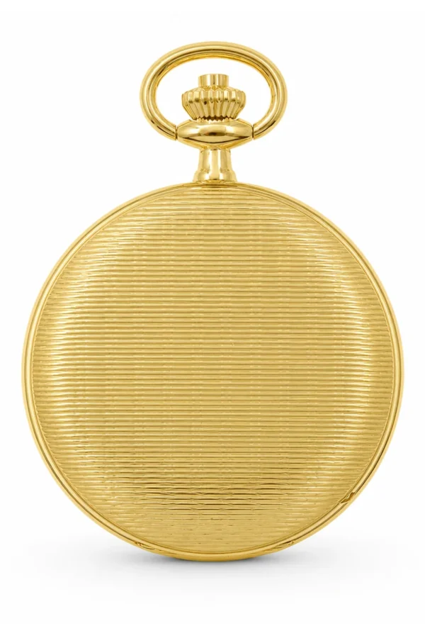 Gents 41mm Gold Plated Swiss Quartz Pocket Watch image 1 Gents 41mm Gold Plated Swiss Quartz Pocket Watch image 1