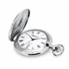 Gents 48mm Rhodium Plated Swiss Quartz Pocket Watch image 2