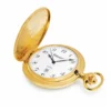 Gents 49mm Gold Plated Swiss Quartz Pocket Watch image 3