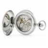 Gents 49mm Stainless Steel Mechanical Swiss Movement Pocket Watch image 2