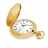 Gents 50mm Gold Plated Swiss Quartz Pocket Watch image 2