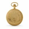 Gents 51mm Gold Plated Swiss Made Mechanical Pocket Watch image 1