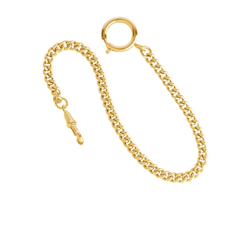 Gold Plated Pocket Watch Chain