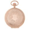Gents 49mm Rose Gold Plated Swiss Quartz Pocket Watch AU image 1