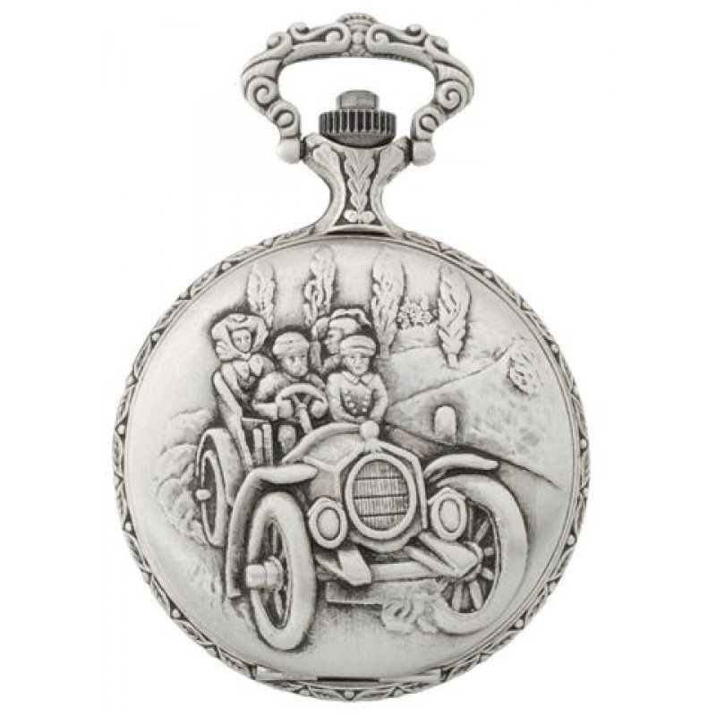 Gents 48mm Pewter Antique Rhodium Plated "Chevrolet" Swiss Quartz Pocket Watch AU image 1 Gents 48mm Pewter Antique Rhodium Plated "Chevrolet" Swiss Quartz Pocket Watch AU image 1